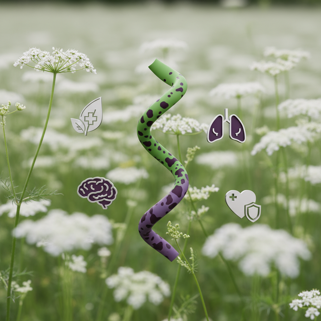 Dėmėtoji mauda: mirtinas pavojus, kurį lengva supainioti