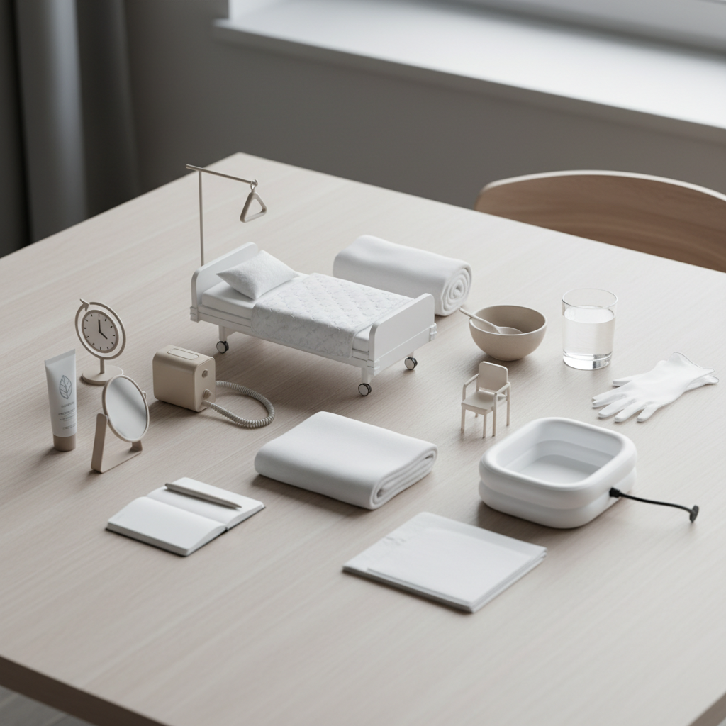 Gulinčio ligonio slauga namuose: ką svarbu žinoti šeimai