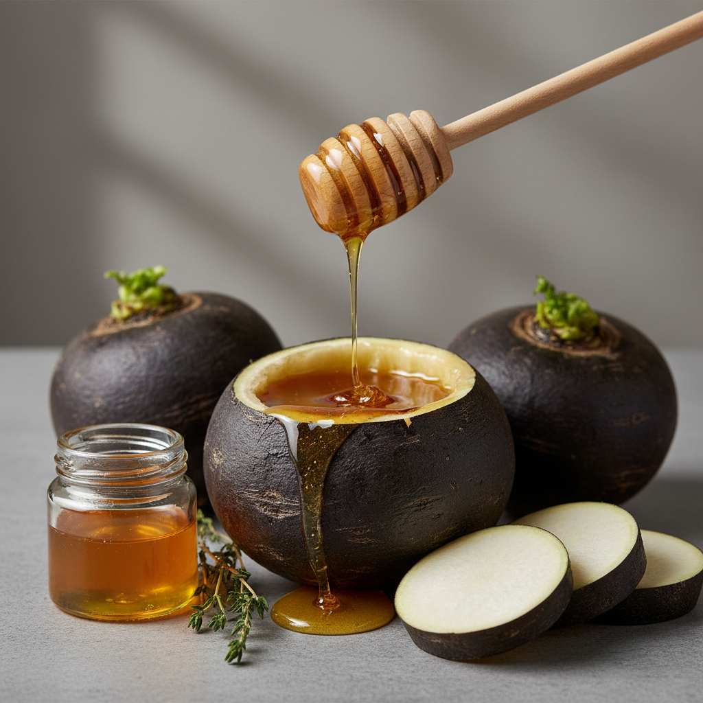 Juodasis ridikas nuo peršalimo: kaip pasigaminti vaistą?