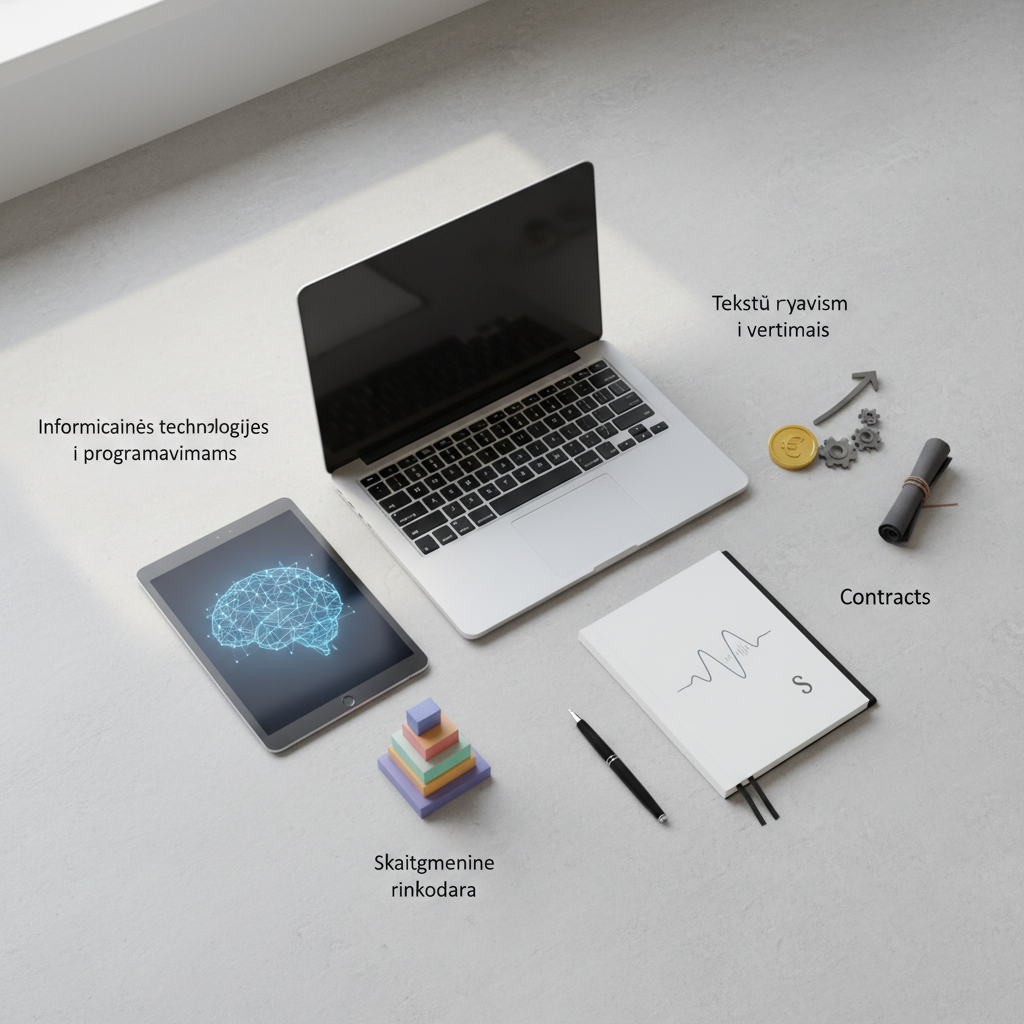 Kiek uždirba freelanceris? Populiariausių darbų apžvalga