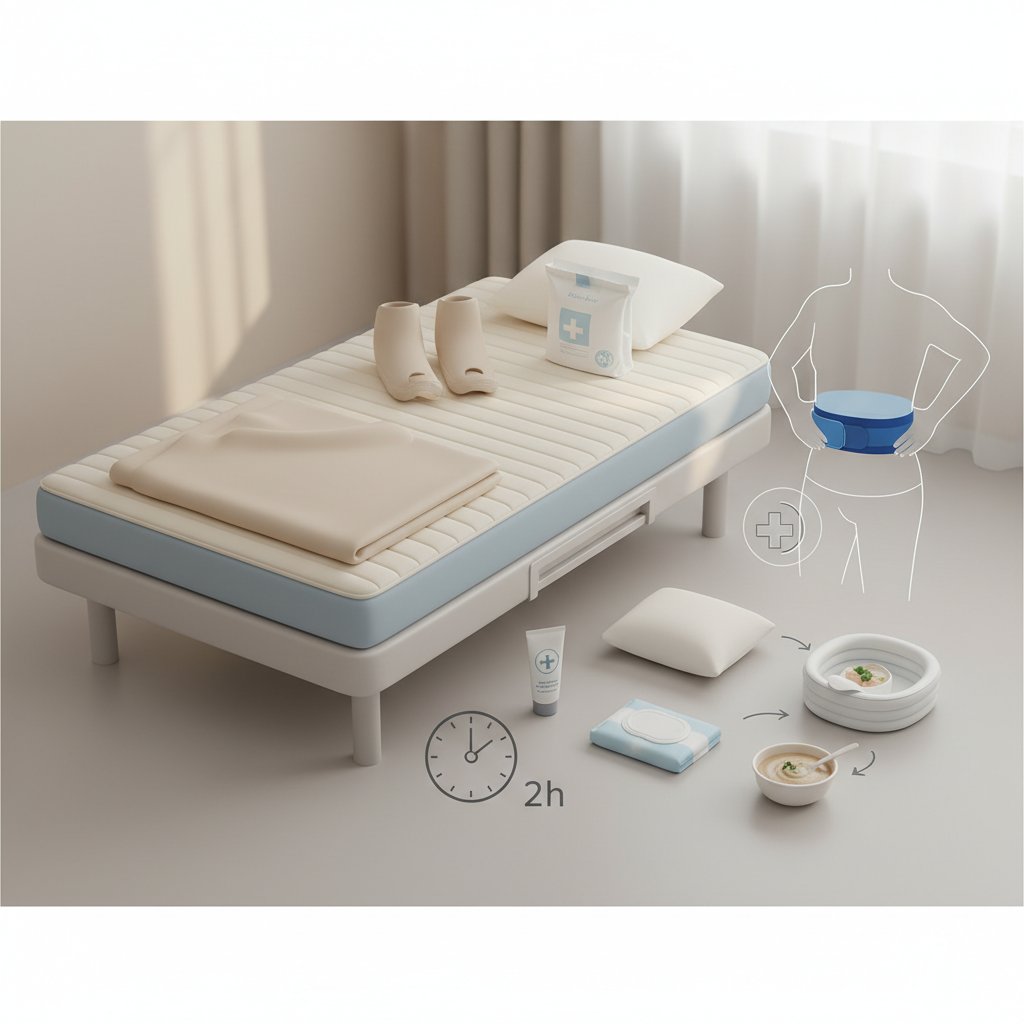 Nevaikščiojančio ligonio slauga: ką svarbu žinoti?