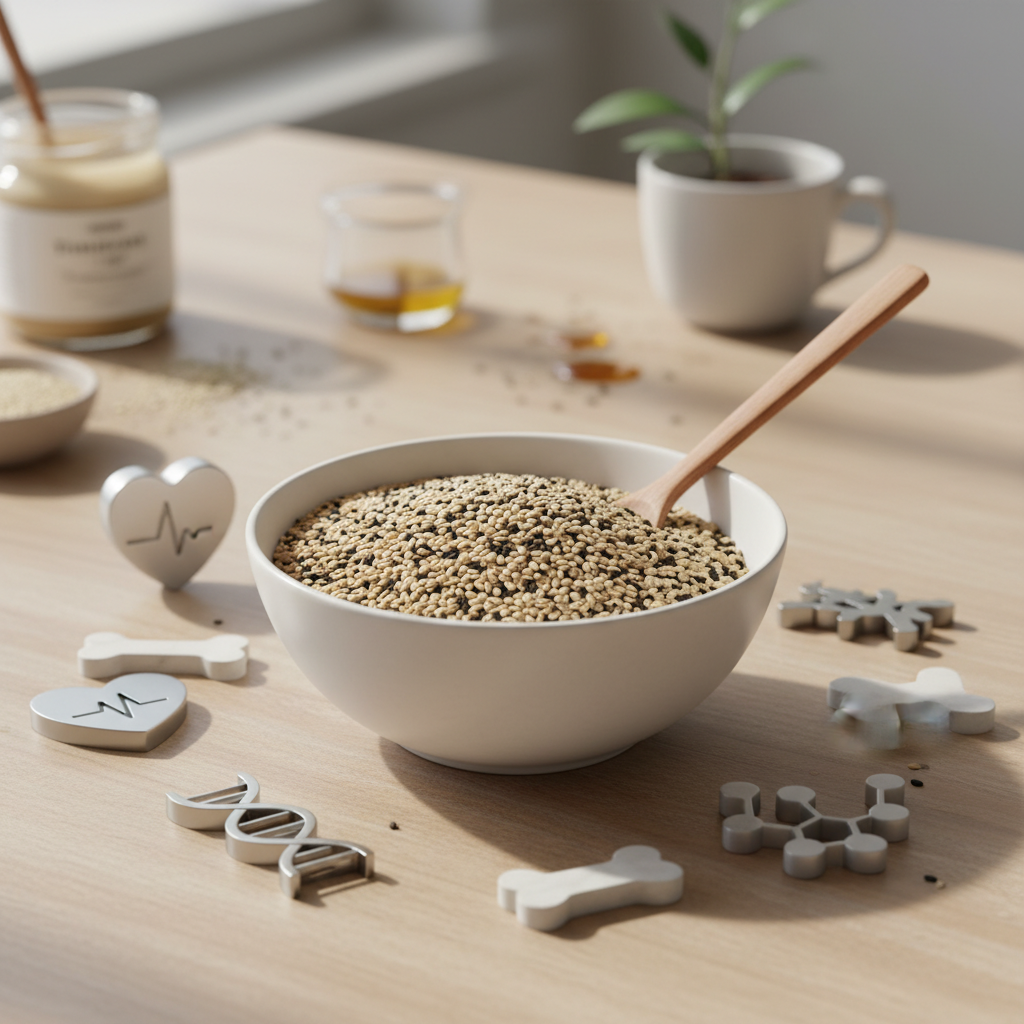 Sezamo sėklų nauda organizmui: daugiau nei tik papuošimas