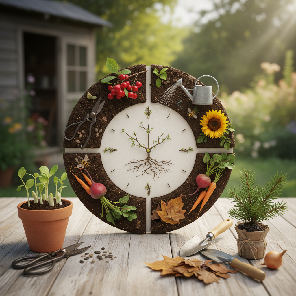 Sodo darbų kalendorius: kaip užsiauginti gausų derlių