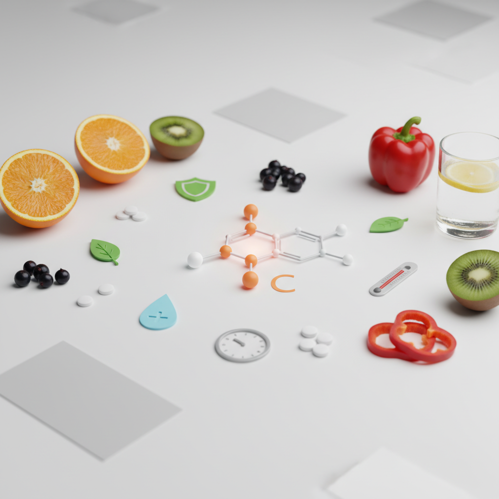 Ar vitaminas C gydo peršalimą? Gydytojos paaiškinimas