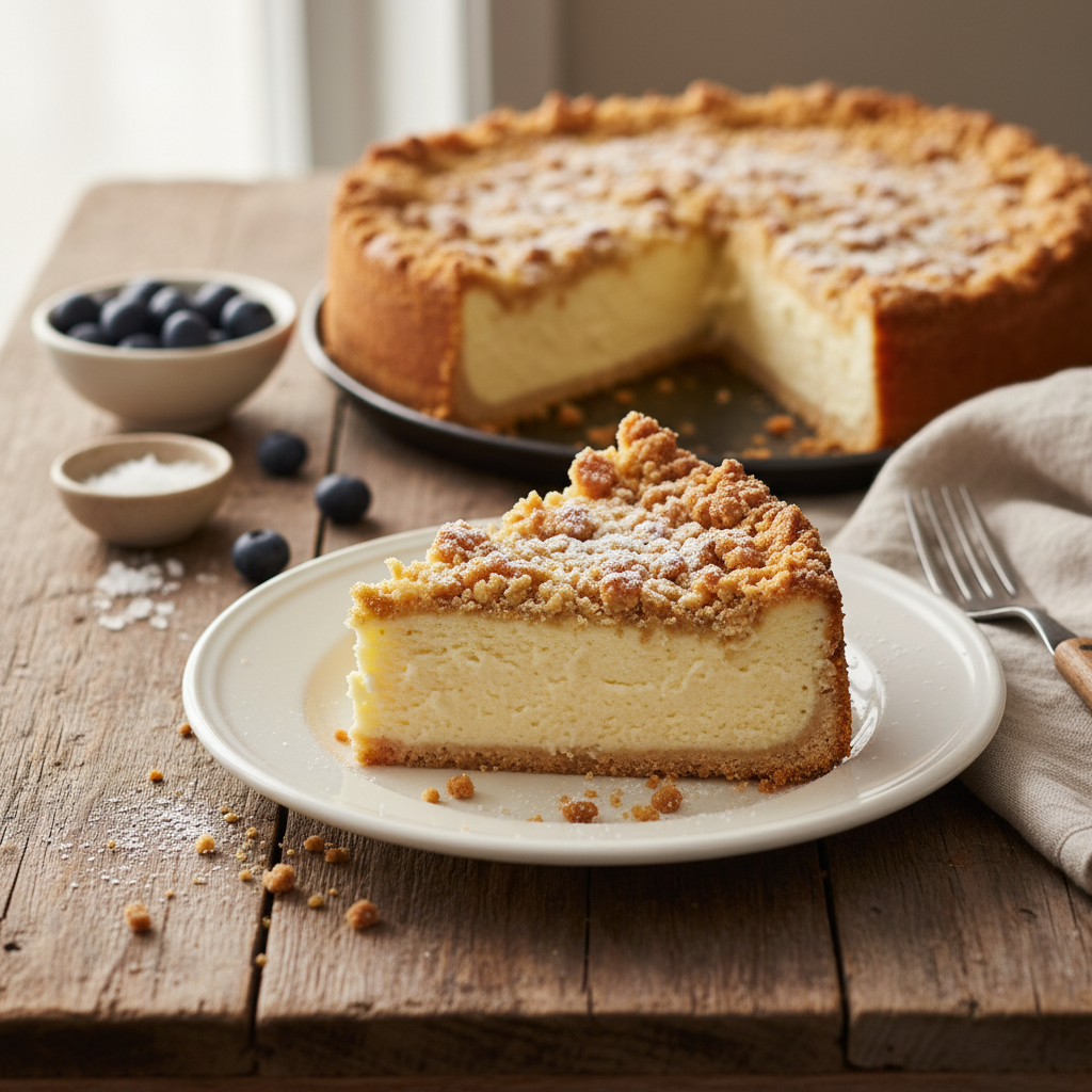 Burnoje tirpstantis varškės pyragas: paprastas receptas