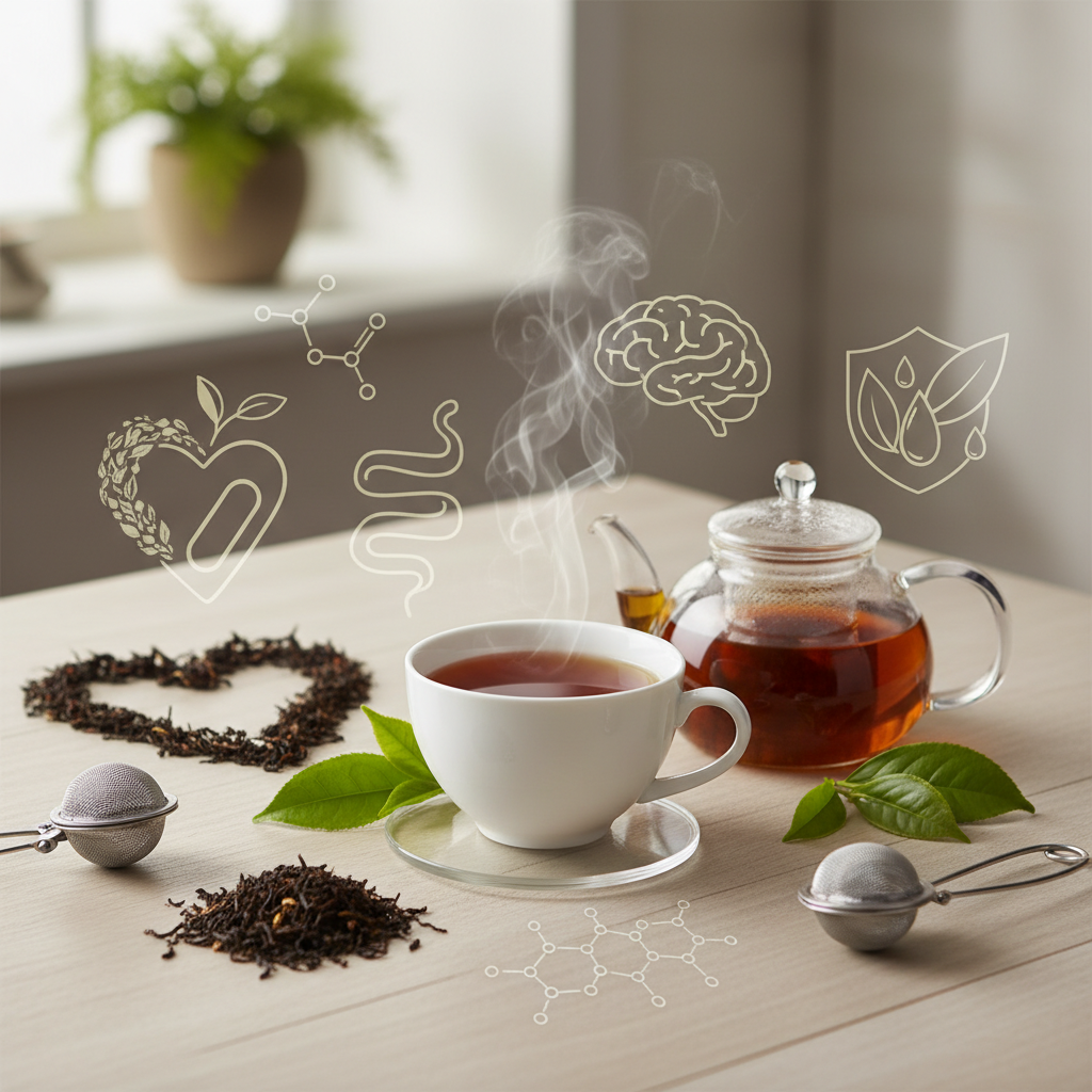 Gydytoja: juoda arbata saugo nuo klastingų ligų