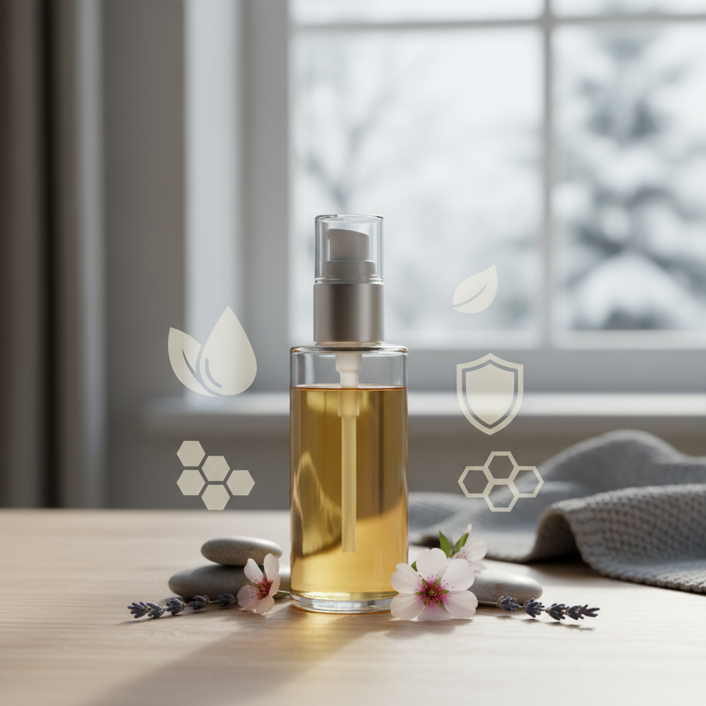 Kūno aliejus žiemą: kaip taisyklingai prižiūrėti sausą odą