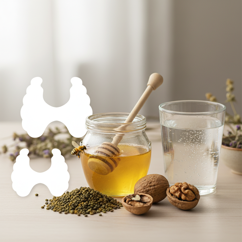 Medus ir skydliaukė: kaip šis produktas veikia sveikatą