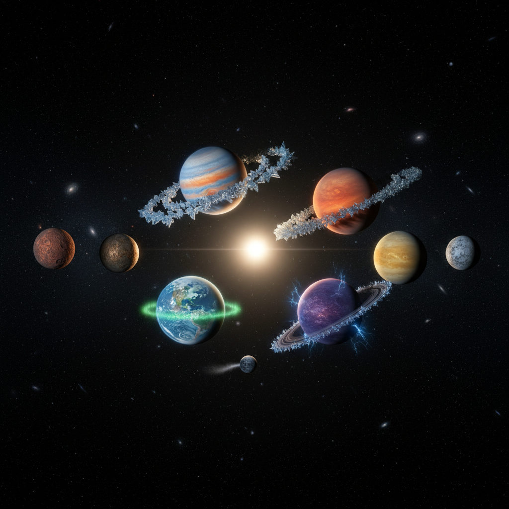 Saulės sistemos planetos: ką vis dar slepia kosmoso gelmės?