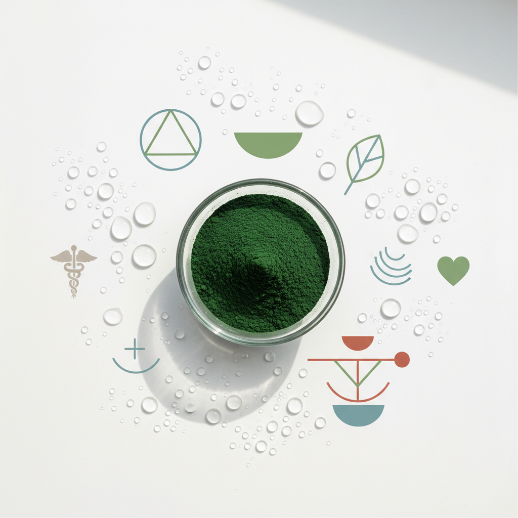 Spirulina: kiek laiko vartoti ir kaip išvengti šalutinio poveikio